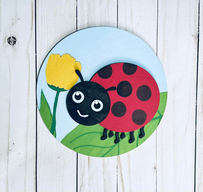 LADYBUG - New Creations By Kid's Ready to Paint Kit