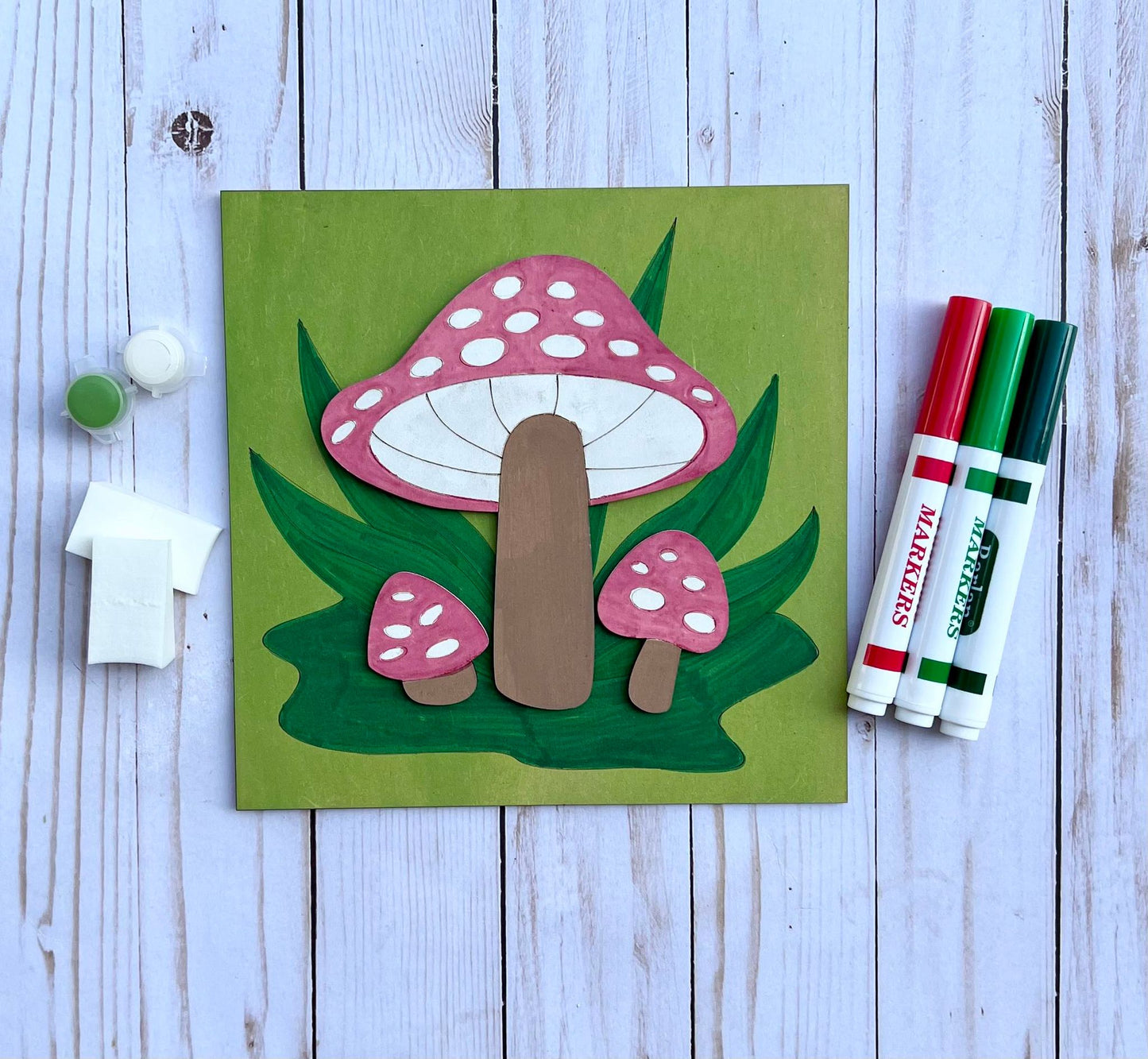 CHAMPIÑONES - Kit de pintura para niños de New Creations