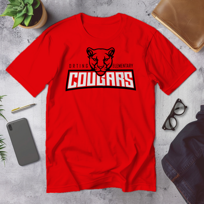 Orting Elementary School Apparel – Mascot Cougars