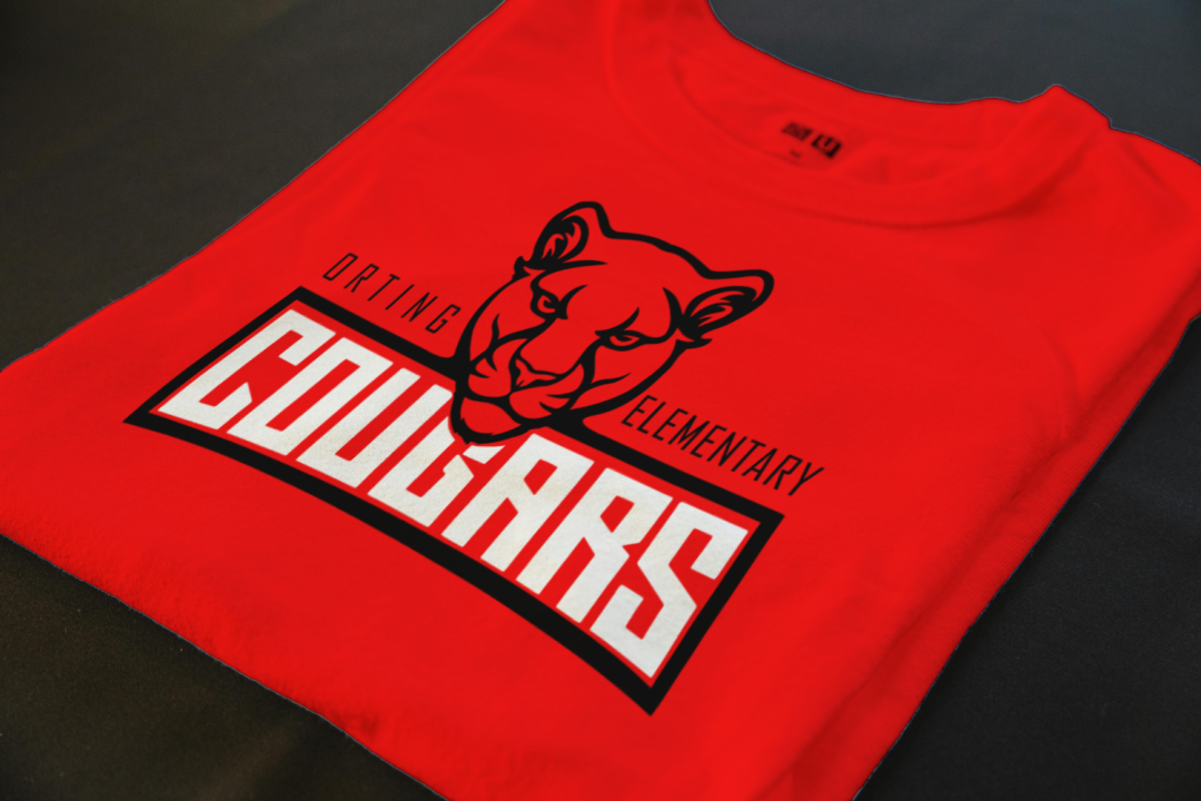 Orting Elementary School Apparel – Mascot Cougars