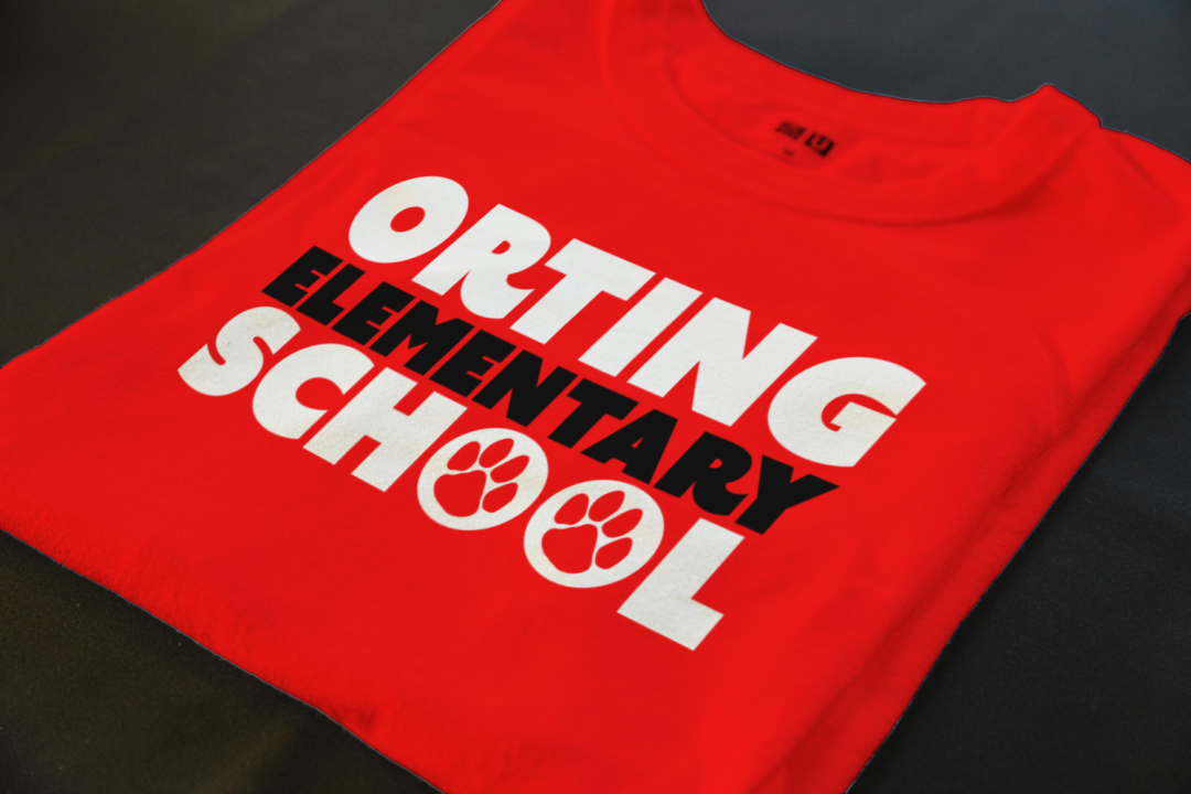 Orting Elementary School Apparel – Word Paws
