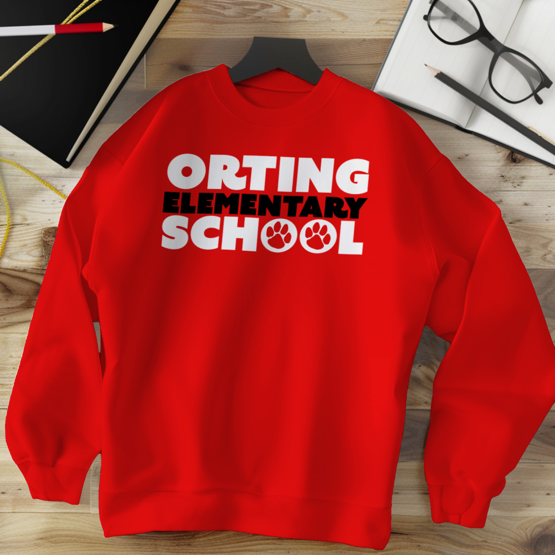 Orting Elementary School Apparel – Word Paws