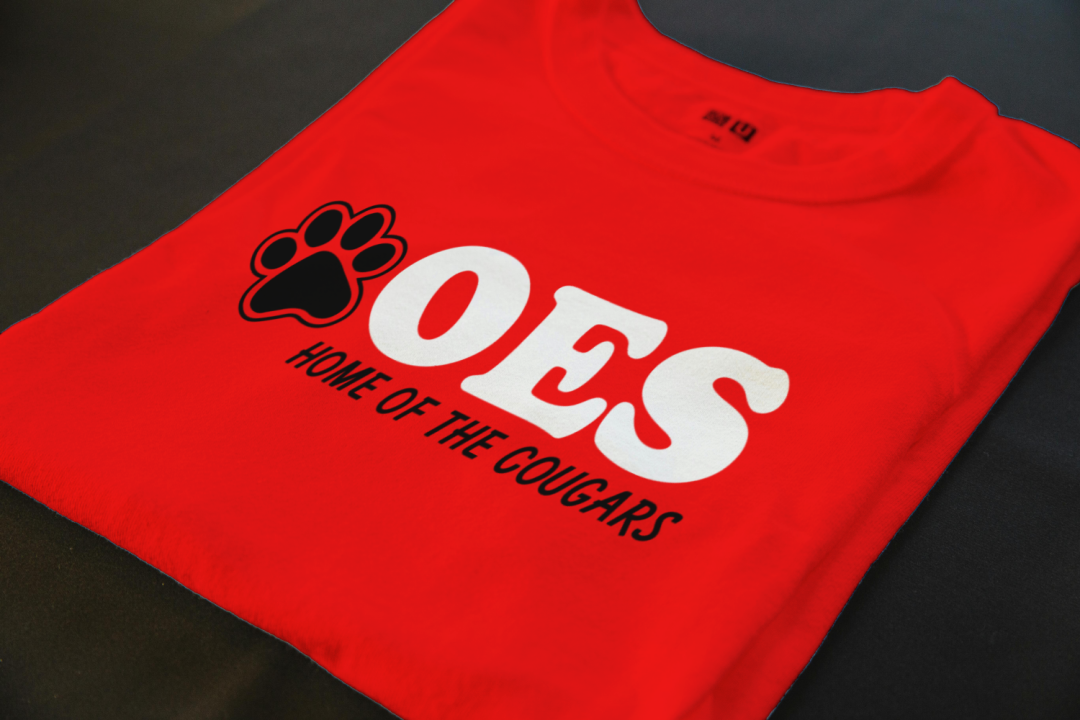 Orting Elementary School Apparel – Large Paw OES
