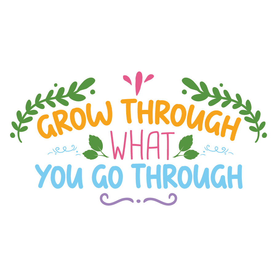 Plant Lovers Sticker - Grow Through