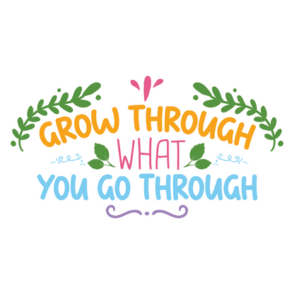 Plant Lovers Sticker - Grow Through