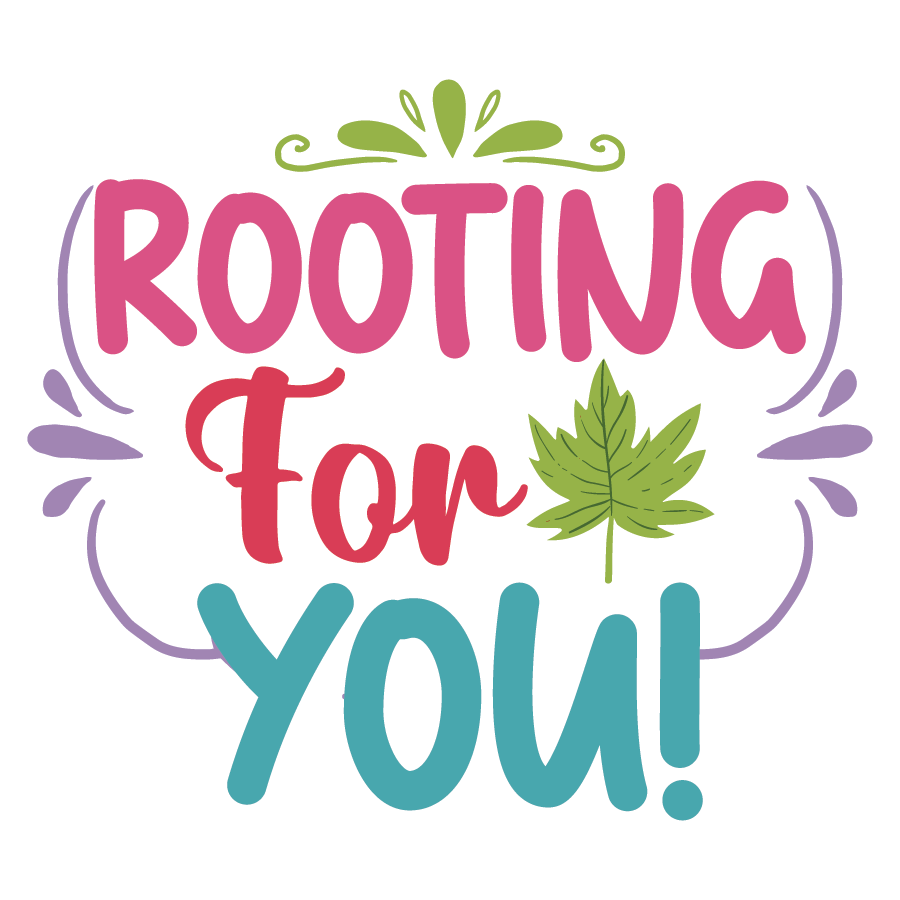 Plant Lovers Sticker - Rooting for You