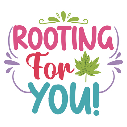 Plant Lovers Sticker - Rooting for You