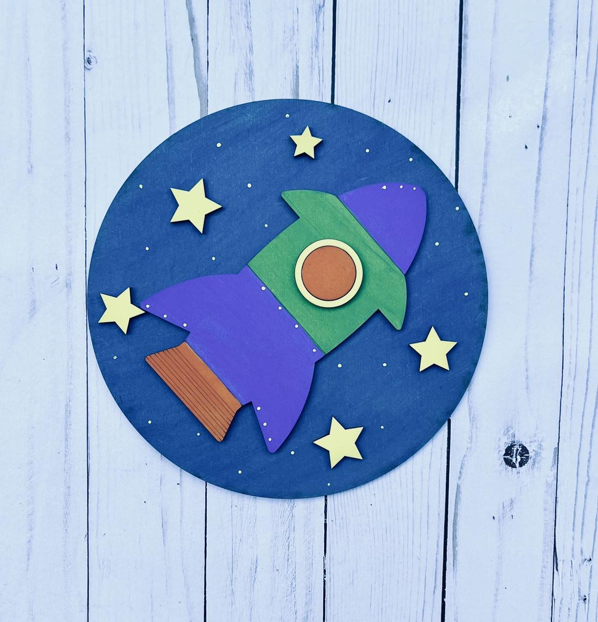 ROCKET - New Creations By Kid's Ready to Paint Kit