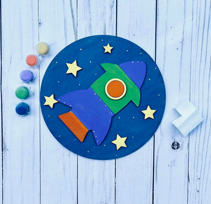 ROCKET - New Creations By Kid's Ready to Paint Kit