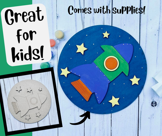ROCKET - Kit de pintura para niños de New Creations