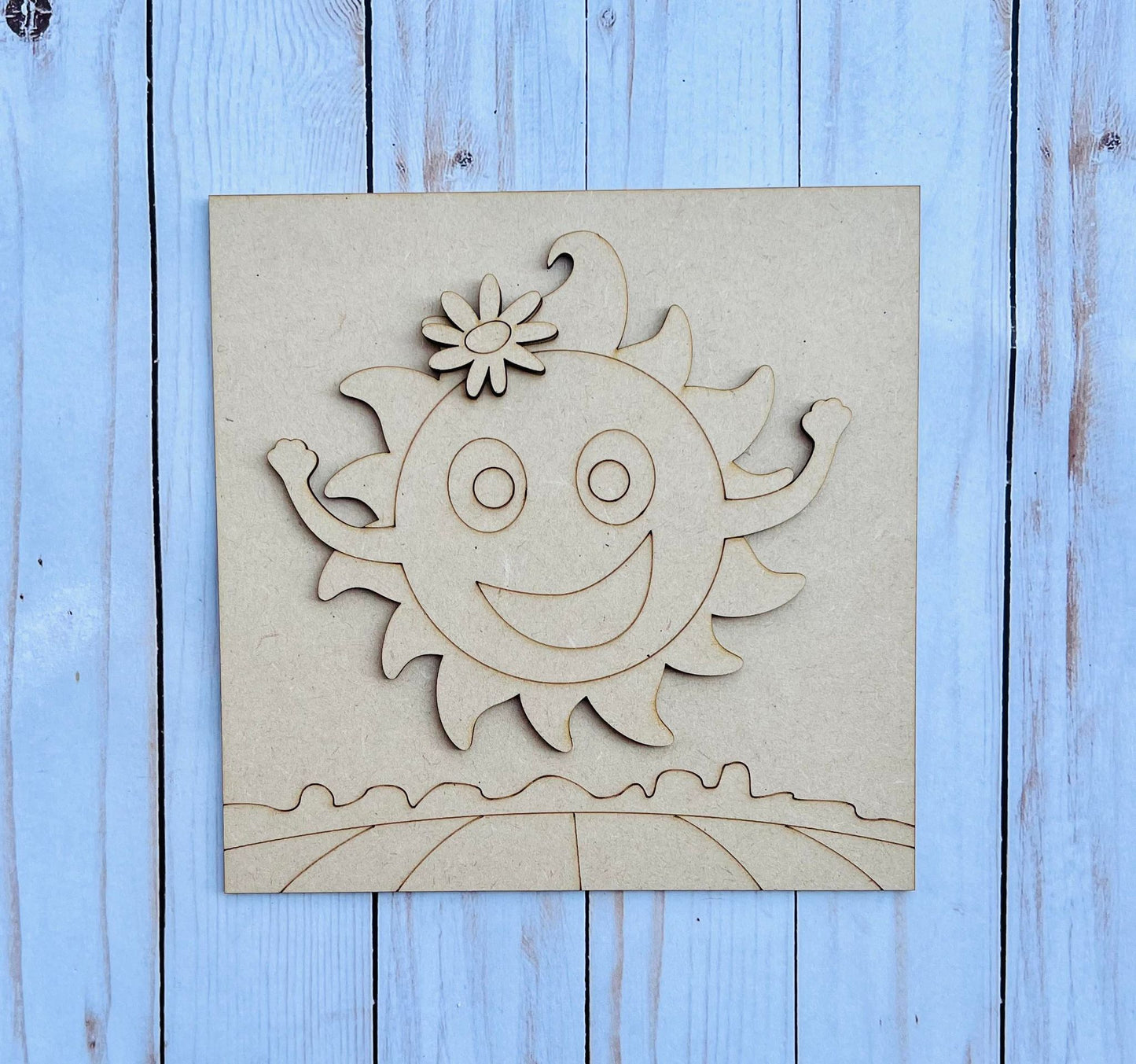 SUN - New Creations By Kid's Ready to Paint Kit