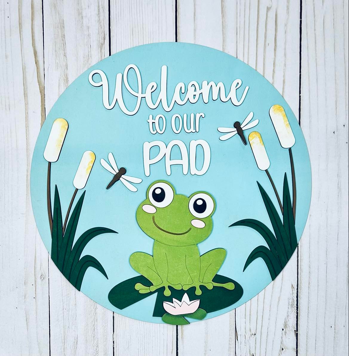 Welcome to our Pad Round Layers Sign