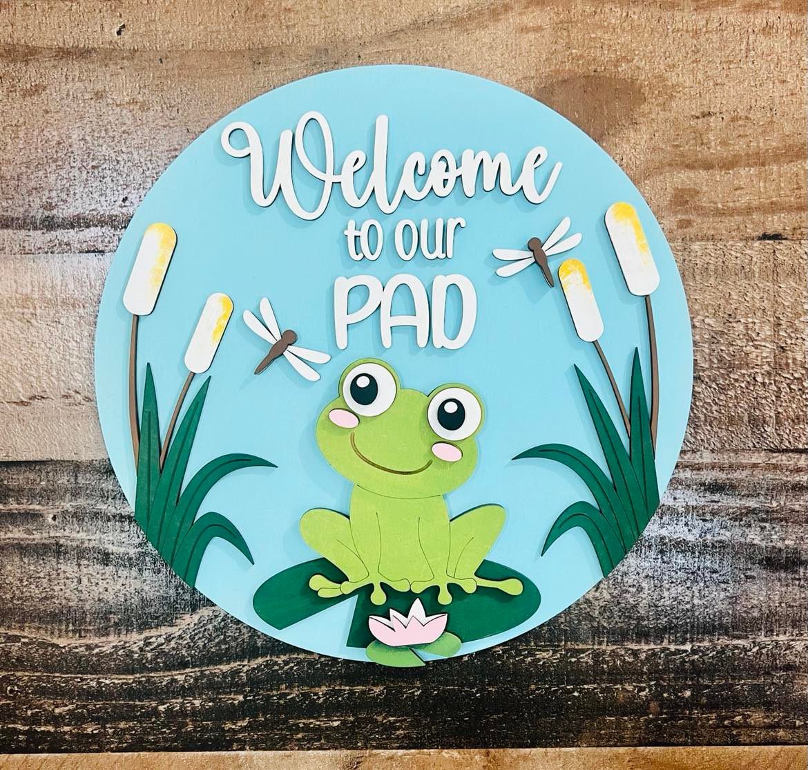 Welcome to our Pad Round Layers Sign