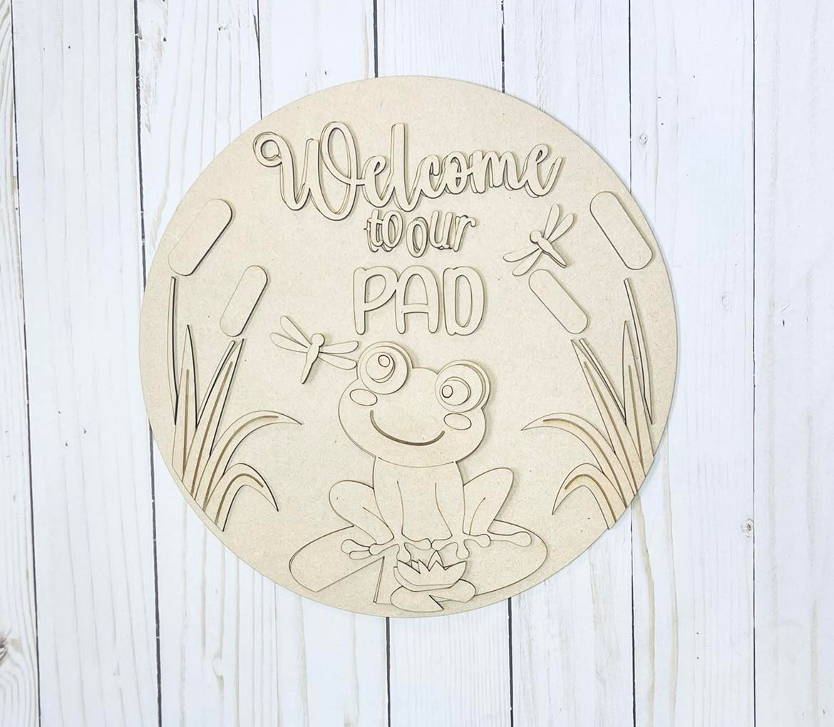 Welcome to our Pad Round Layers Sign