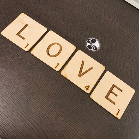 Wall Art - Crossword Letters for your wall