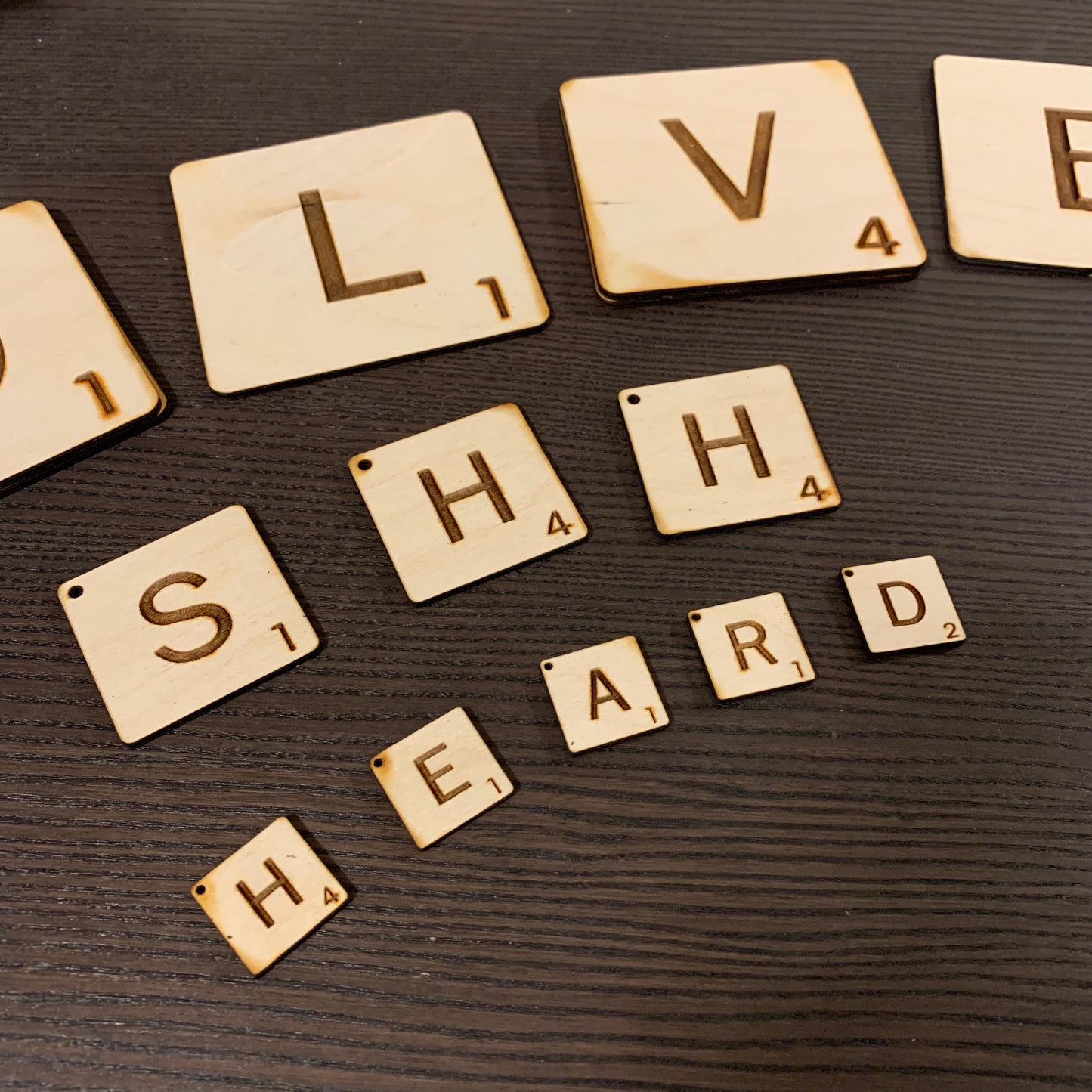 Wall Art - Crossword Letters for your wall