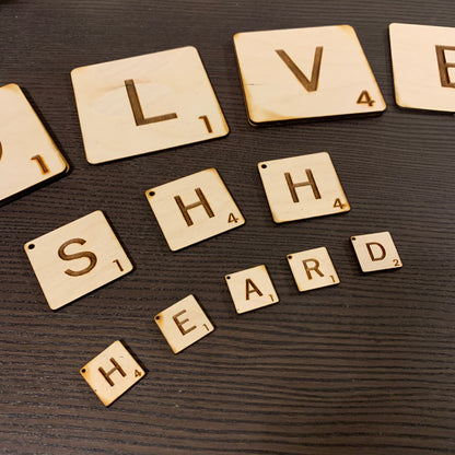 Wall Art - Crossword Letters for your wall