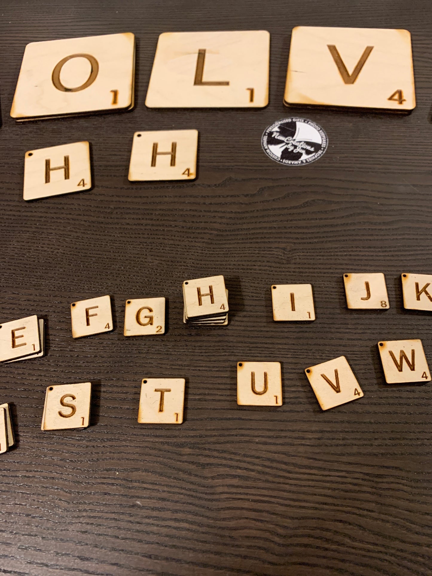 Wall Art - Crossword Letters for your wall