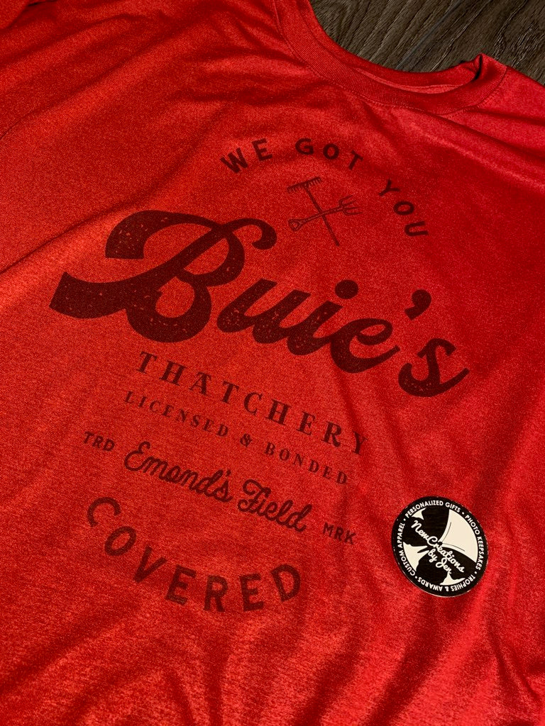 Camisetas ligeras de recuerdo inspiradas en La Rueda del Tiempo de Buie's Thatchery