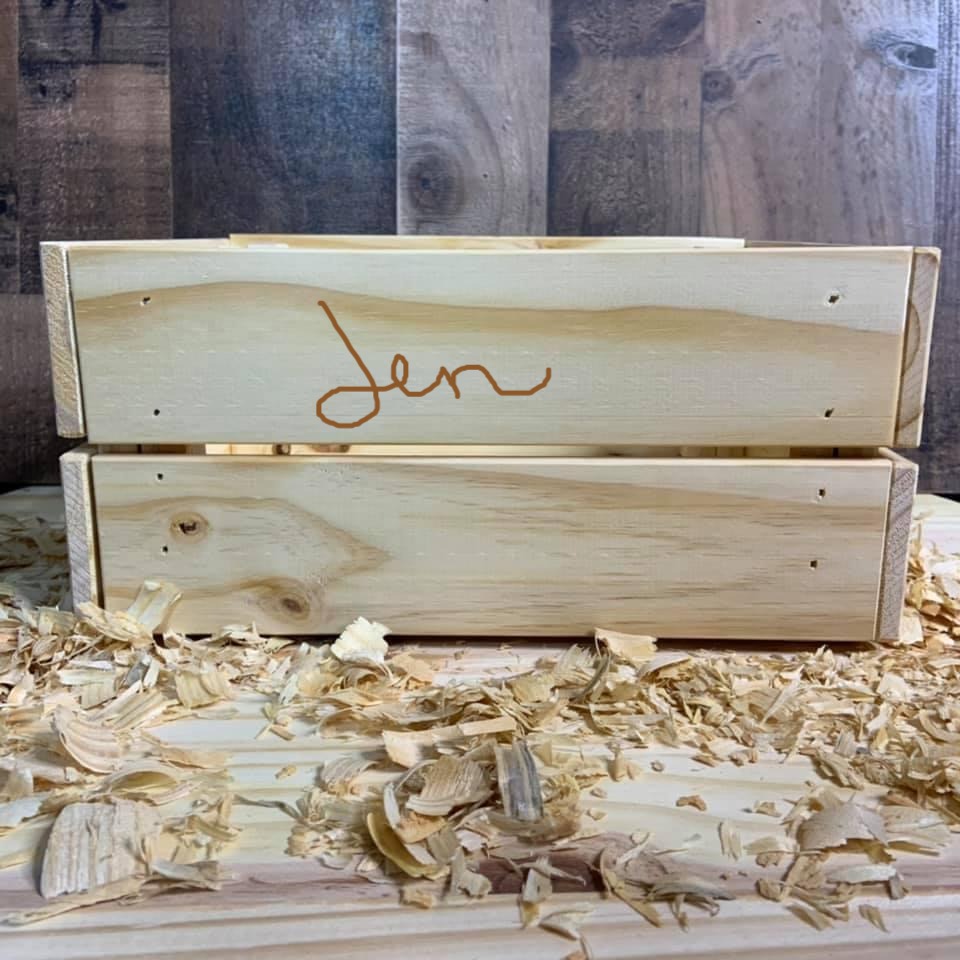 Personalized Gift Crate - Great for Seniors