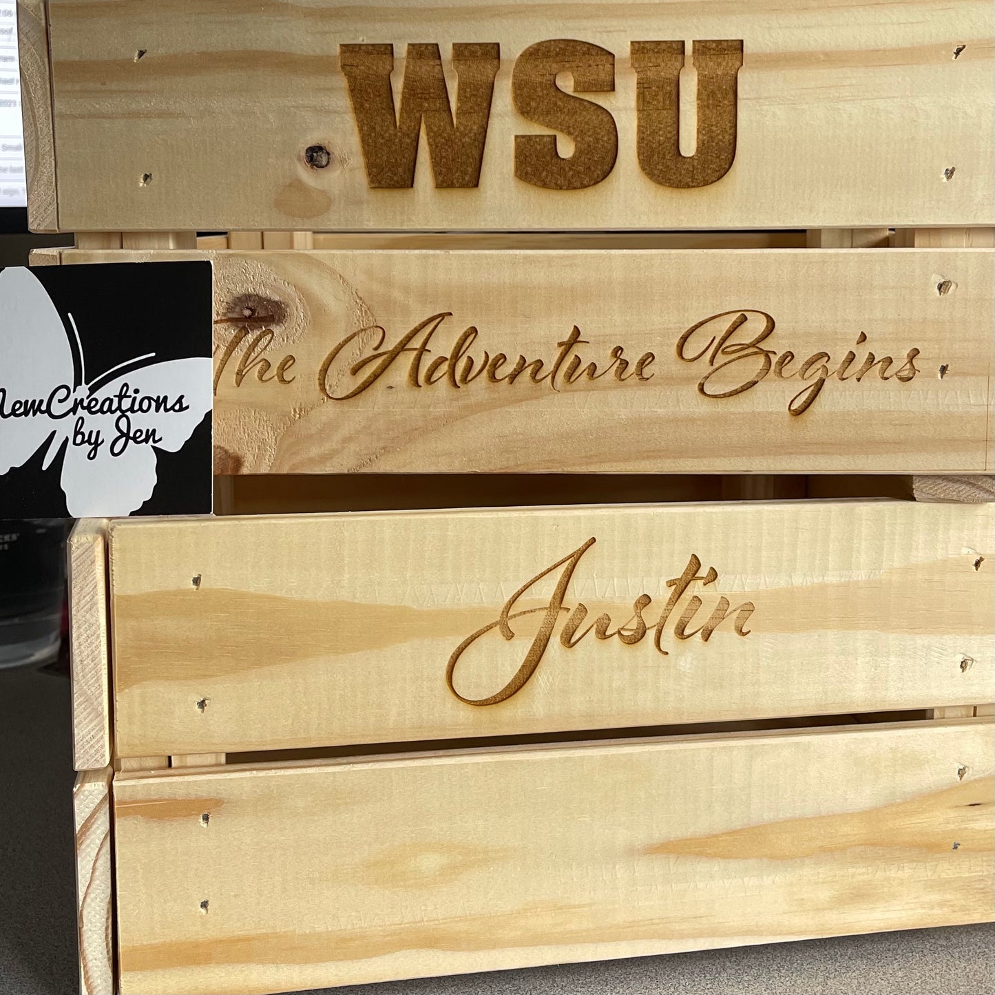 Personalized Gift Crate - Great for Seniors