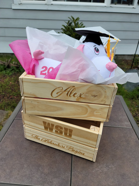 Personalized Gift Crate - Great for Seniors