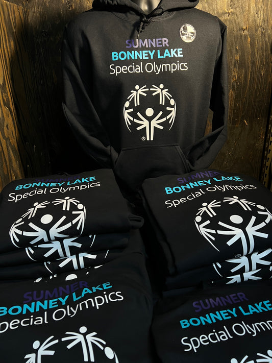 Sudadera básica con capucha de las Olimpiadas Especiales Sumner Bonney Lake G185