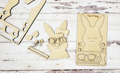 Funny Bunny Pop-Out - Kid's Ready to Paint Kit