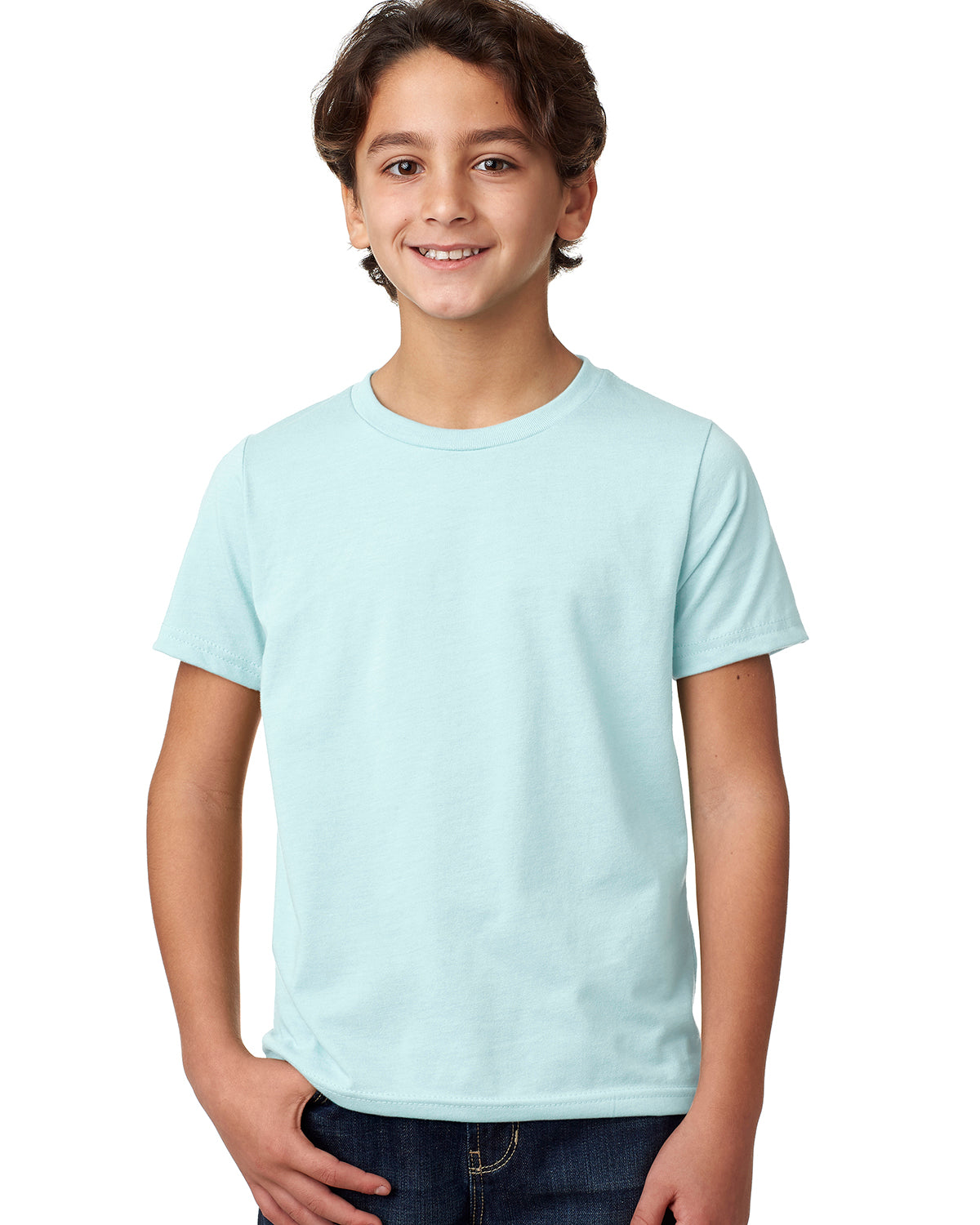 Youth Soft Cotton/Poly Blend T-Shirt Next Level 3312