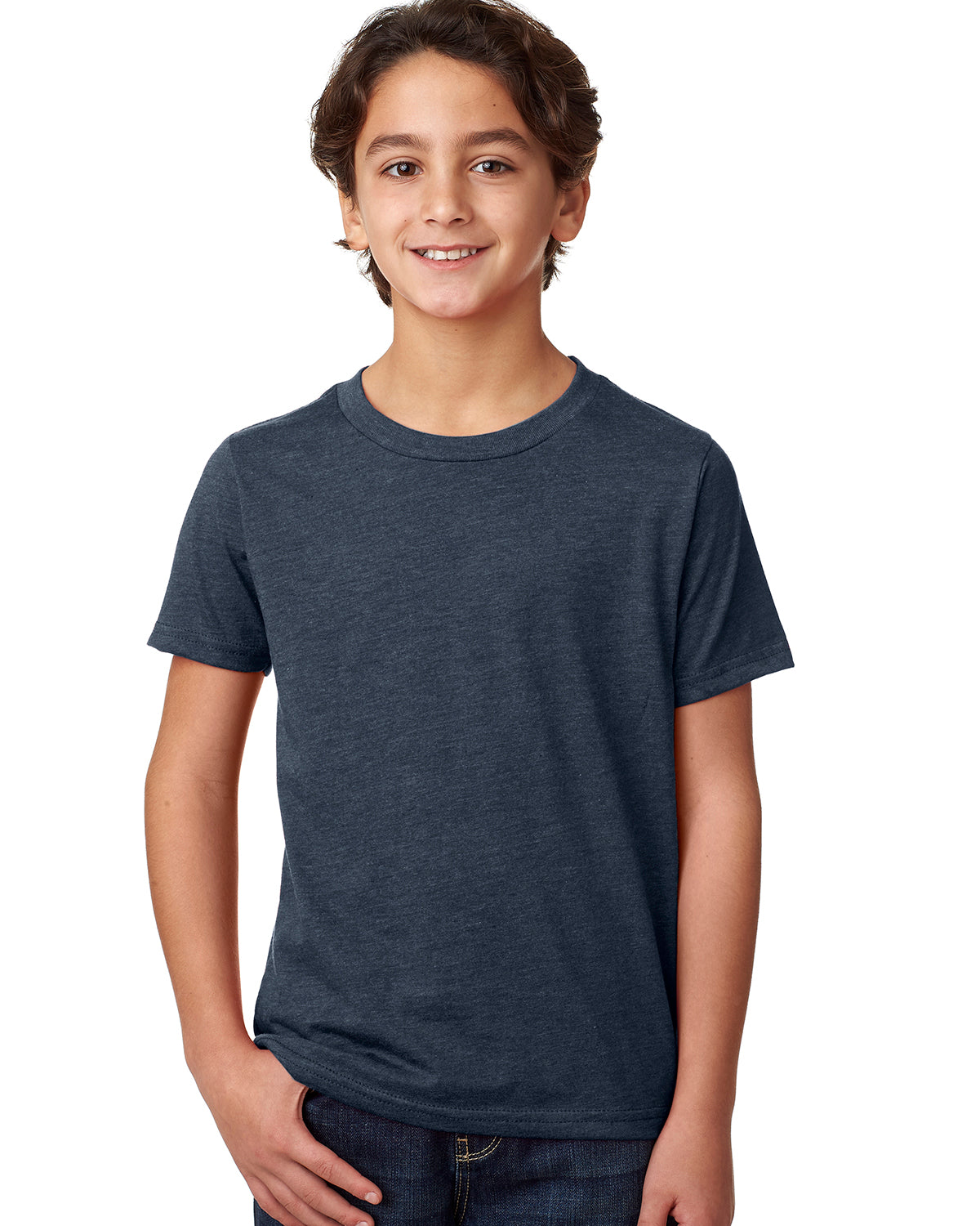 Youth Soft Cotton/Poly Blend T-Shirt Next Level 3312