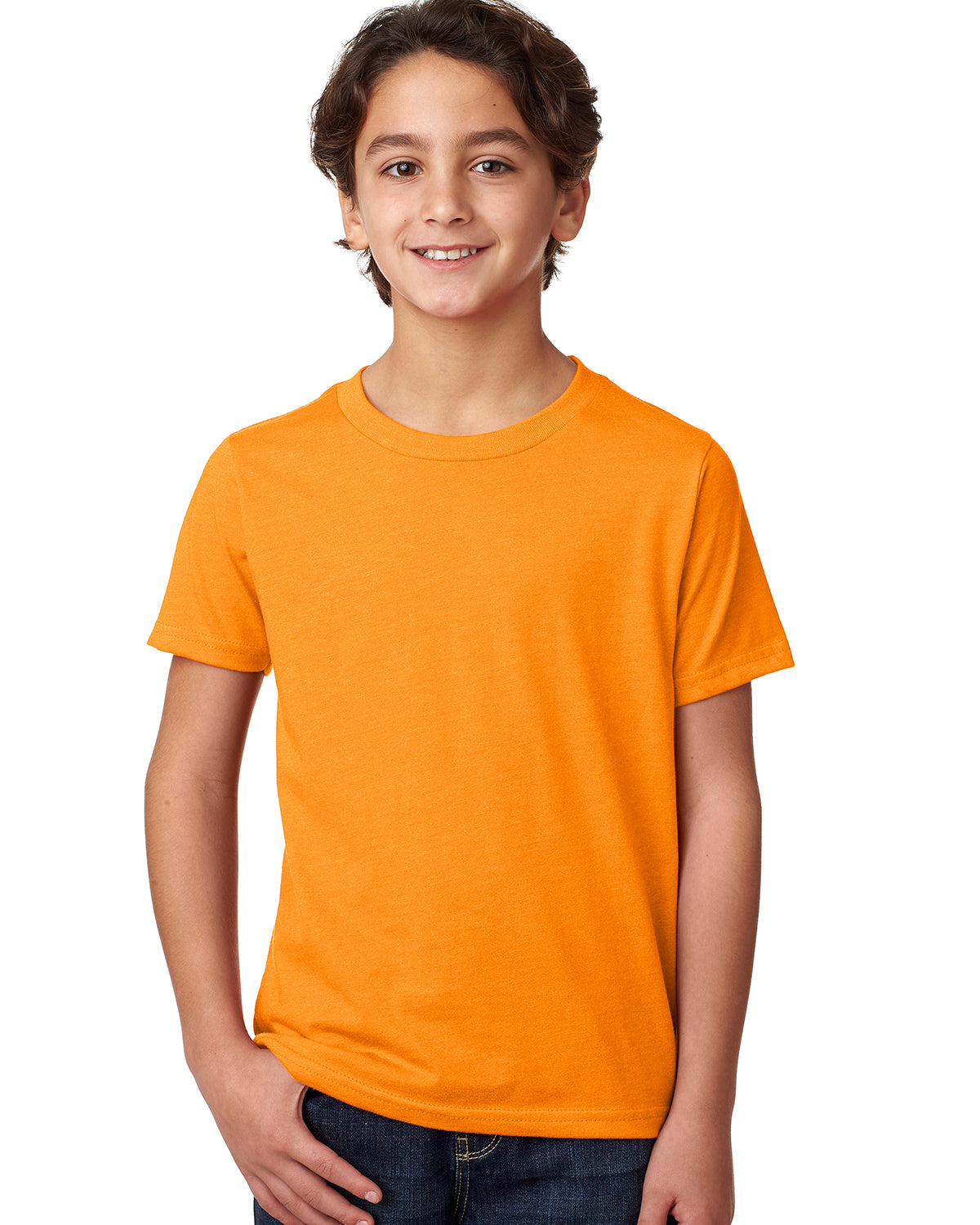 Youth Soft Cotton/Poly Blend T-Shirt Next Level 3312