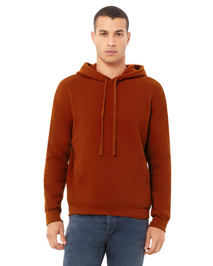 Sudadera unisex con capucha de forro polar y hombros caídos - 3729