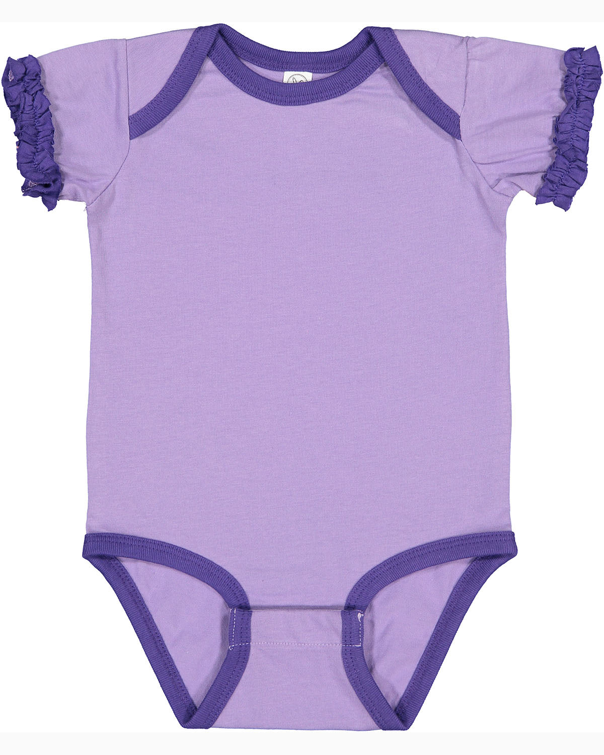 Infant Ruffle Fine Jersey Bodysuit - 4429