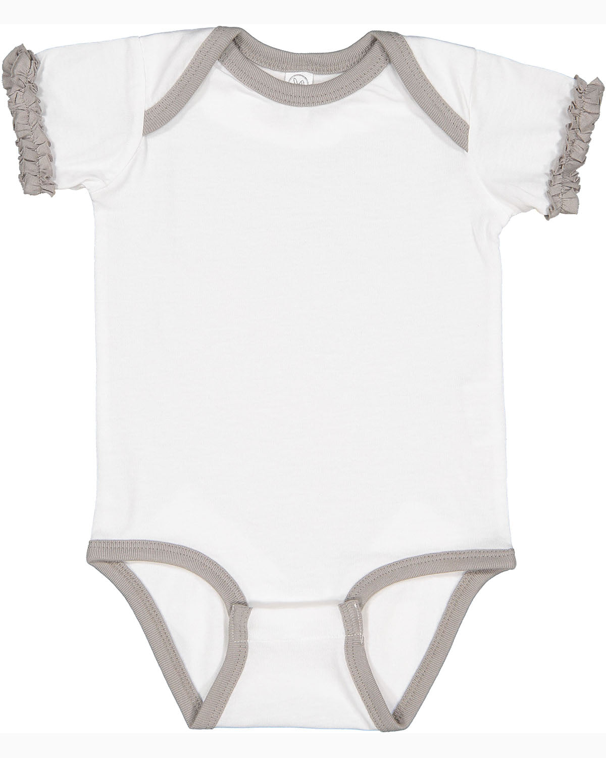 Infant Ruffle Fine Jersey Bodysuit - 4429
