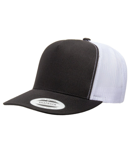 Yupoong Adult 5-Panel Classic Trucker Cap 6006