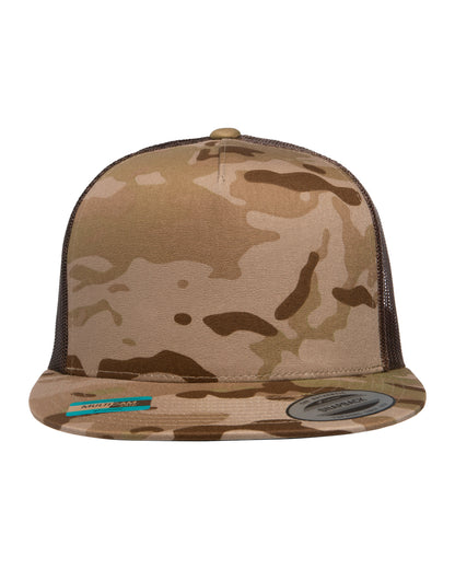 Yupoong Classics™ Adult 5-Panel Multicam® Trucker Cap 6006MC