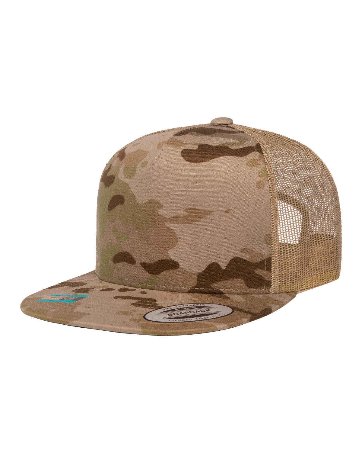 Yupoong Classics™ Adult 5-Panel Multicam® Trucker Cap 6006MC