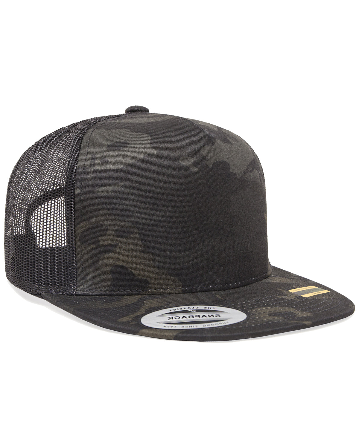 Yupoong Classics™ Adult 5-Panel Multicam® Trucker Cap 6006MC