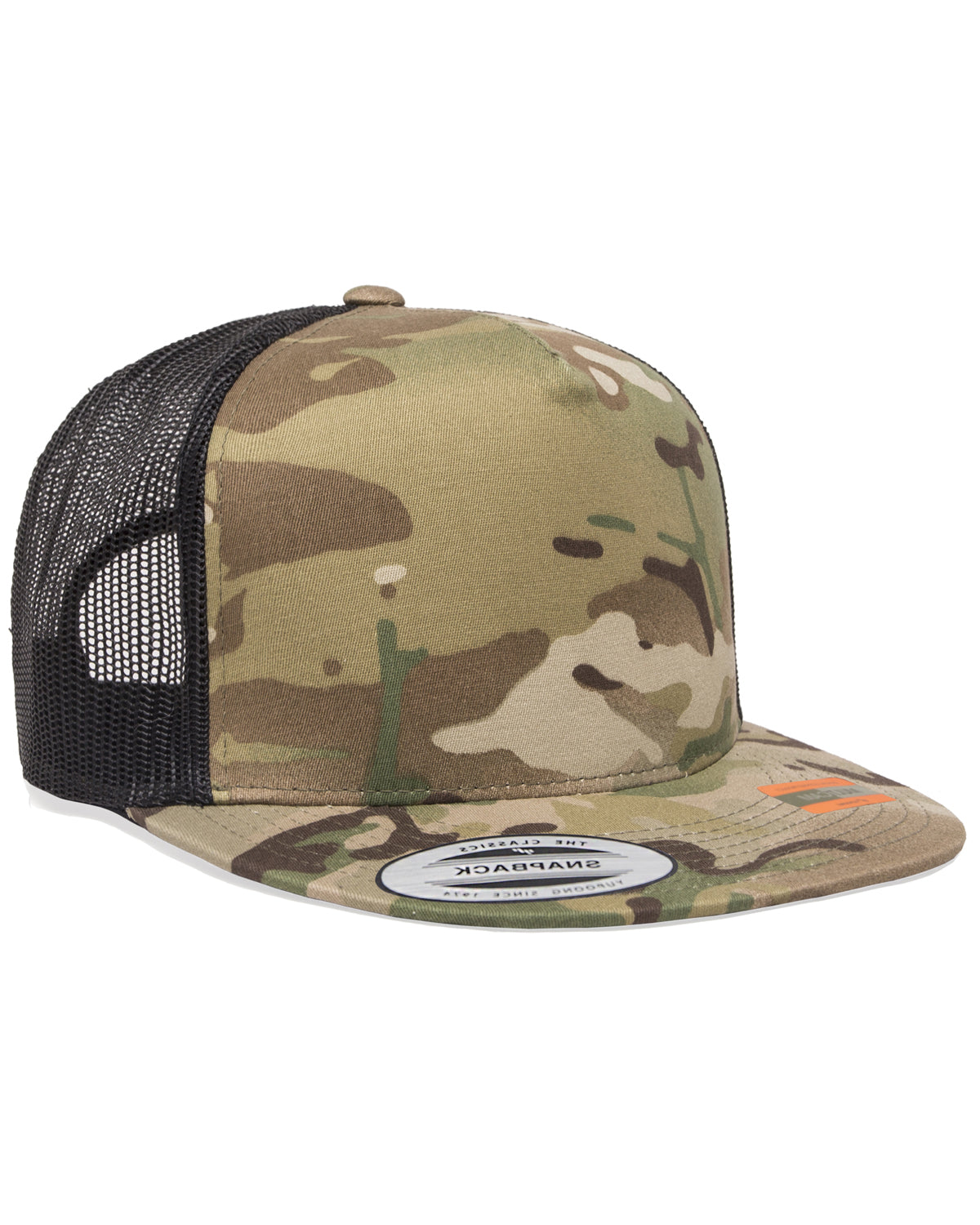 Yupoong Classics™ Adult 5-Panel Multicam® Trucker Cap 6006MC