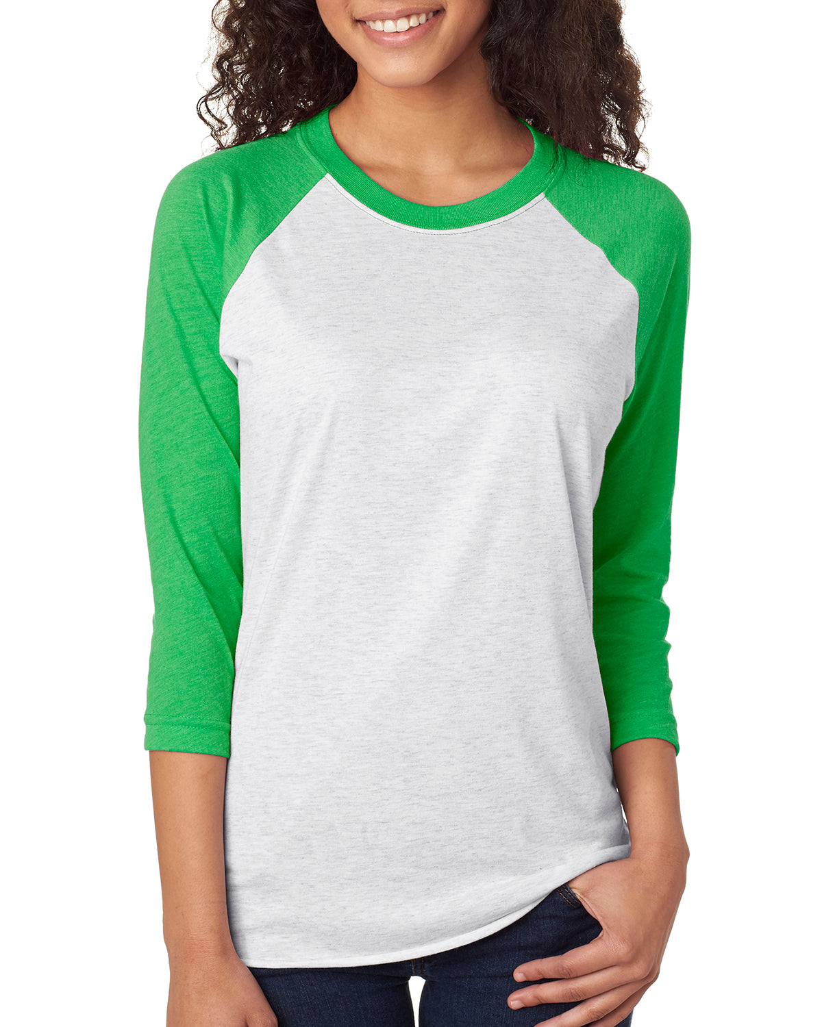 Dreaming of a White Christmas Unisex Baseball/Raglan T-Shirt