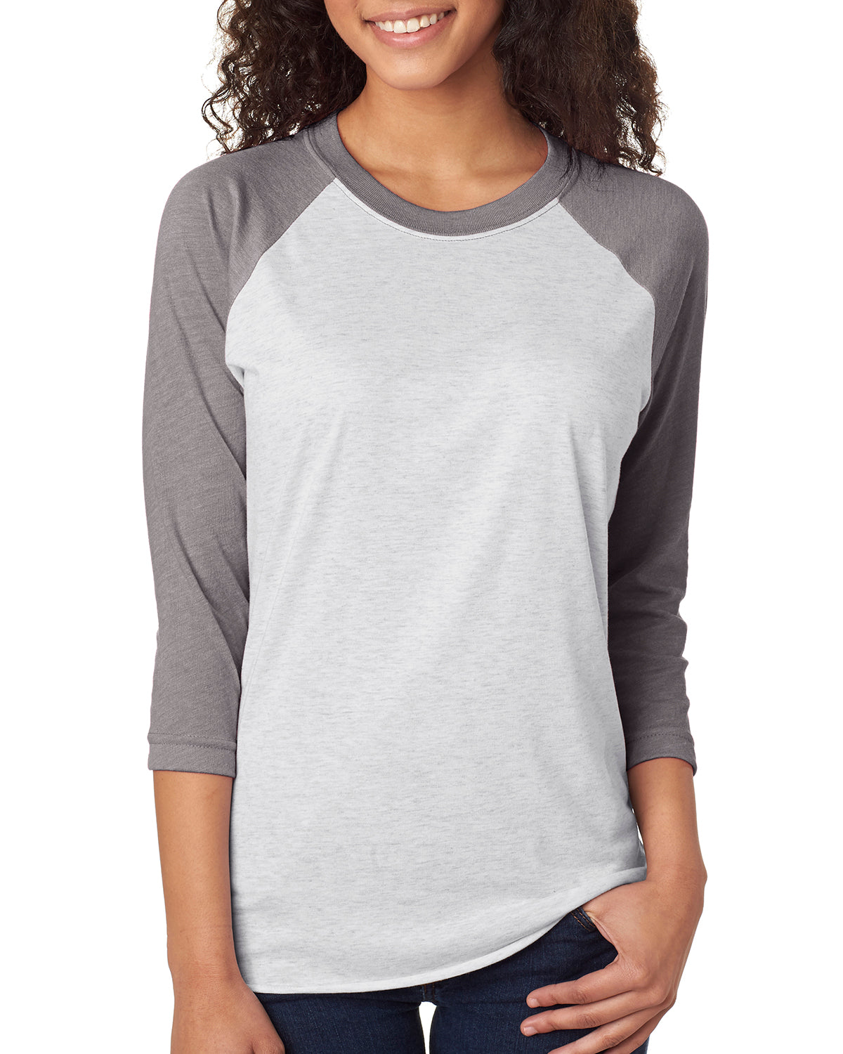 Dreaming of a White Christmas Unisex Baseball/Raglan T-Shirt