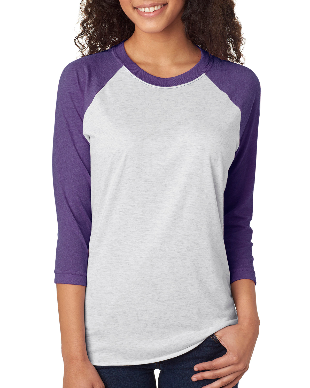Dreaming of a White Christmas Unisex Baseball/Raglan T-Shirt