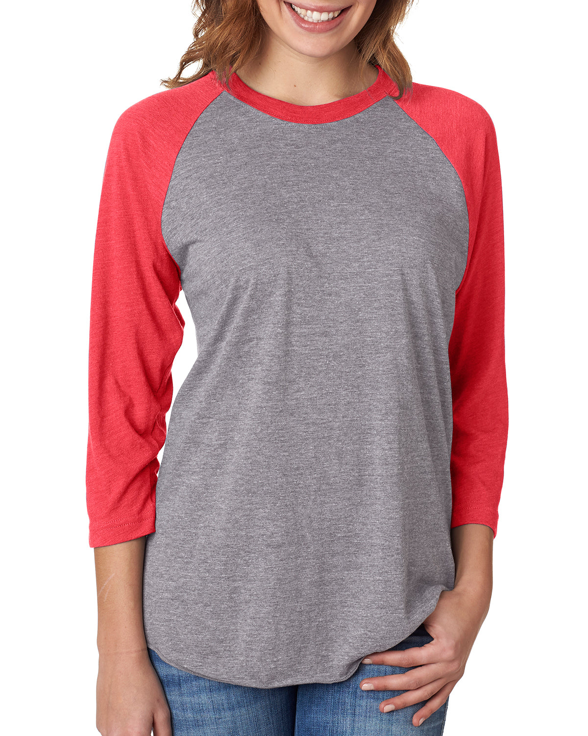 Dreaming of a White Christmas Unisex Baseball/Raglan T-Shirt