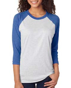 Pretty Face Christmas Card Unisex Baseball/Raglan T-Shirt