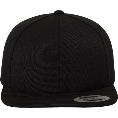 Yupoong Adult 6-Panel Structured Flat Visor Classic Snapback 6089