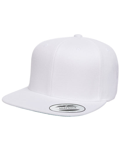 Yupoong Adult 6-Panel Structured Flat Visor Classic Snapback 6089