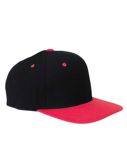 Yupoong Adult 6-Panel Structured Flat Visor Classic Snapback 6089