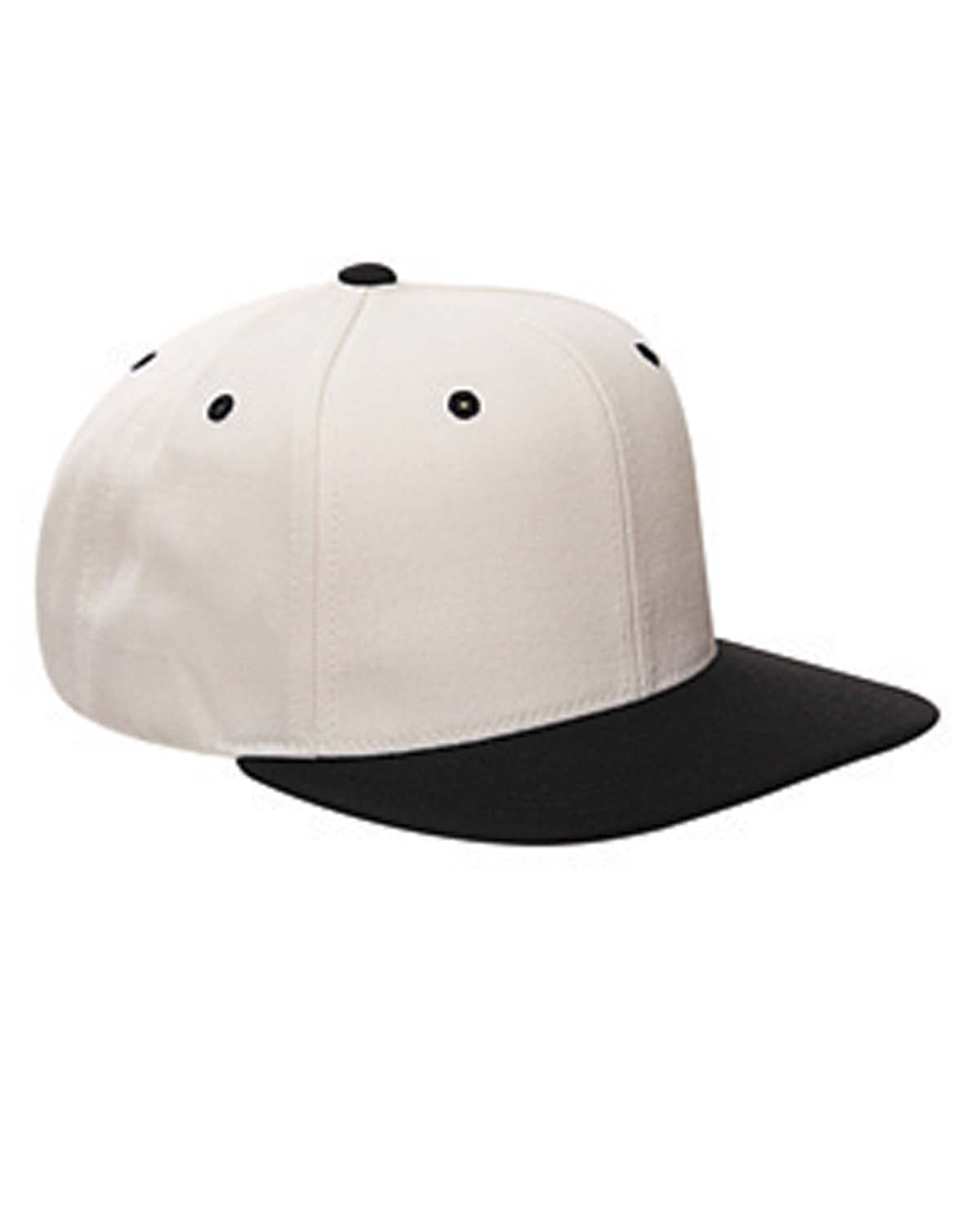 Yupoong Adult 6-Panel Structured Flat Visor Classic Snapback 6089