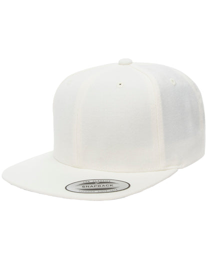 Yupoong Adult 6-Panel Structured Flat Visor Classic Snapback 6089