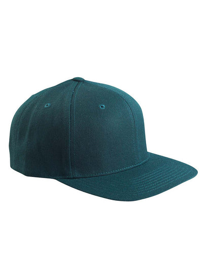 Yupoong Adult 6-Panel Structured Flat Visor Classic Snapback 6089